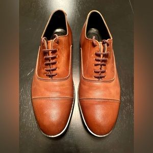 Allen Edmonds Park Avenue Cap-toe Oxford Dress Sneaker Chili 8.5D